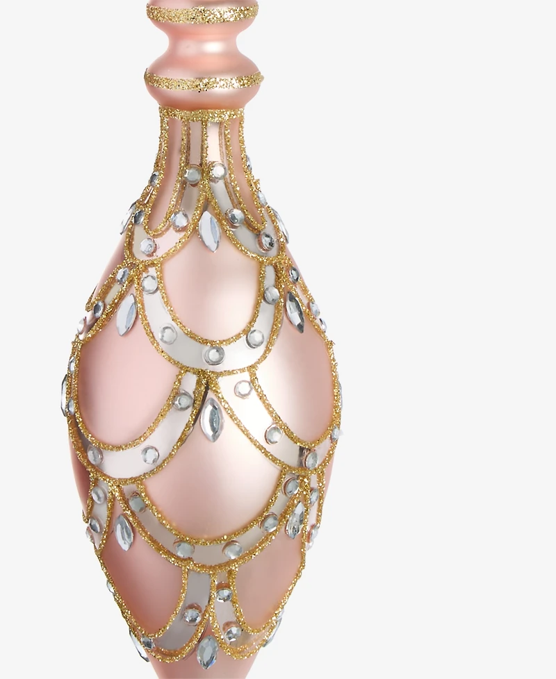 Holiday Lane Glass Finial Ornament, Macy's Exclusive