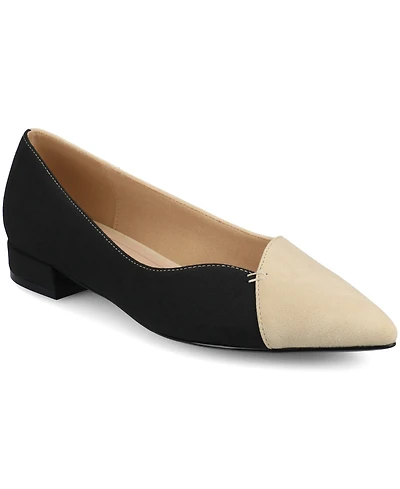 Journee Collection Women's Carmin Pointed Toe Flats