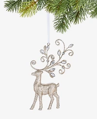 Holiday Lane Jeweled Classics Deer Embellished Ornament, Macy's Exclusive