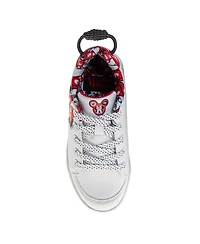 Disney Little and Big Girls Minnie Mouse Lace Up Sneakers