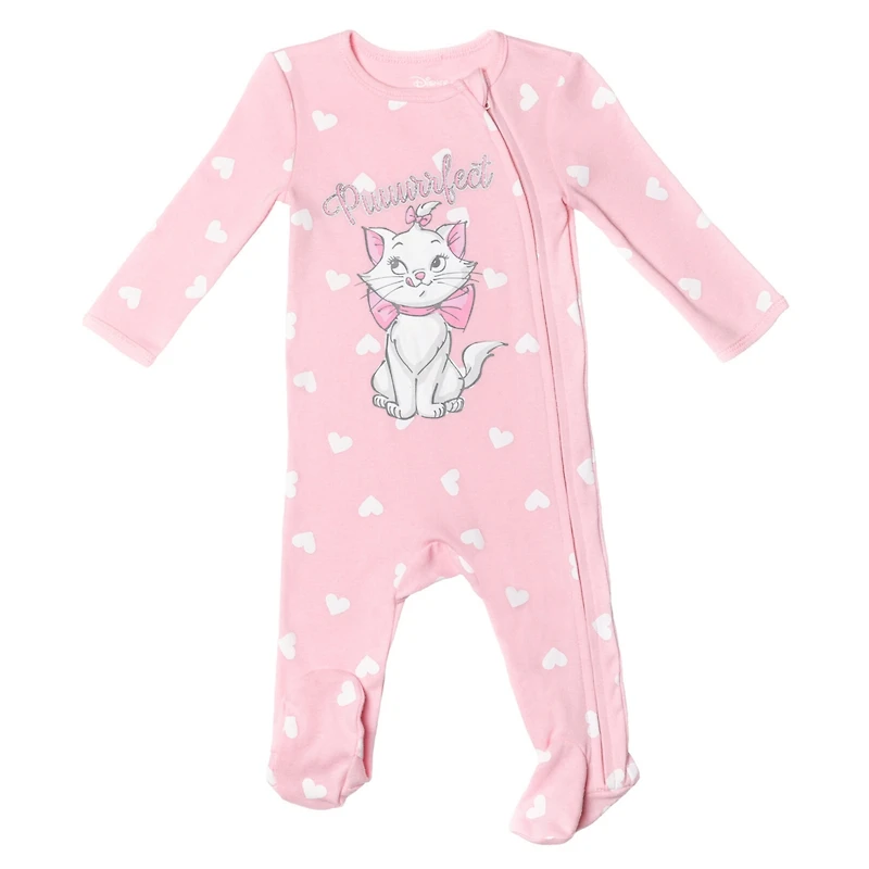 Bambi Baby Girls 101 Dalmatians 3 Pack Sleep N' Play Coveralls
