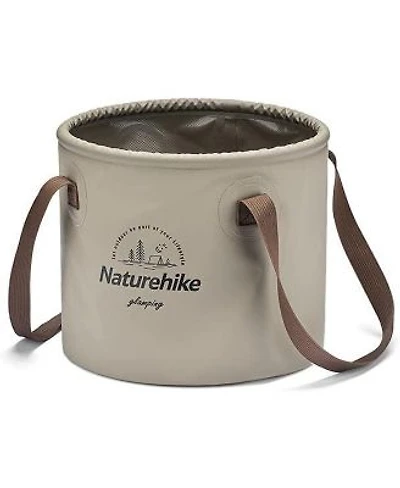 Naturehike Collapsible Bucket Folding Bucket Wash Basin With Handle Portable Water Container 20l For Camping Fishing Travelling