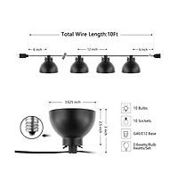 Claudie Led Outdoor String Light