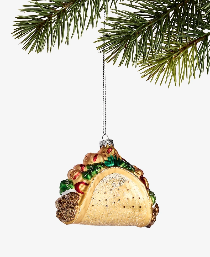 Holiday Lane Foodie Taco Ornament, Macy's Exclusive