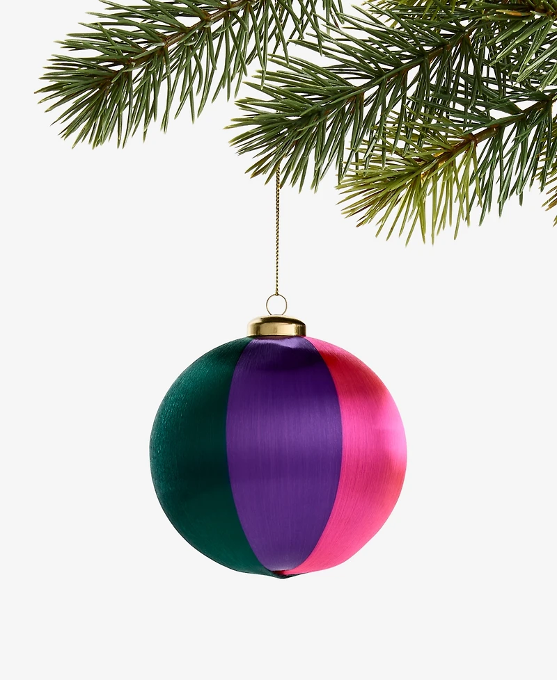 Holiday Lane Merry Magic Colorful Ball Ornament, Macy's Exclusive