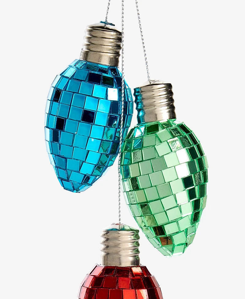 Holiday Lane Merry Magic Christmas Light Bulbs Ornament, Macy's Exclusive