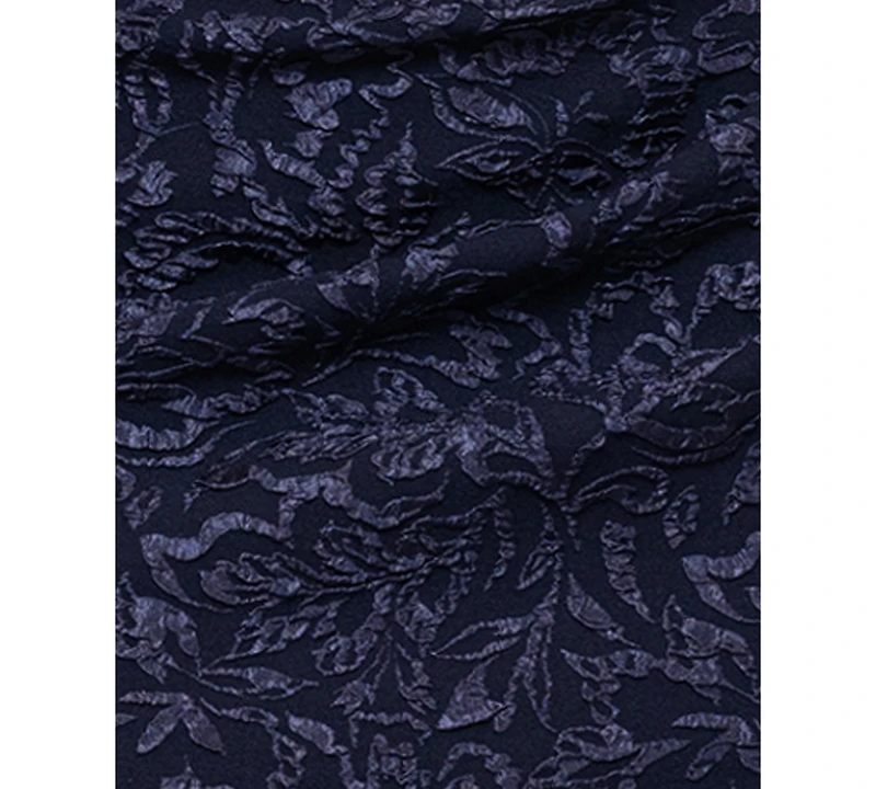 Betsy & Adam Women's Off-The-Shoulder Brocade Gown