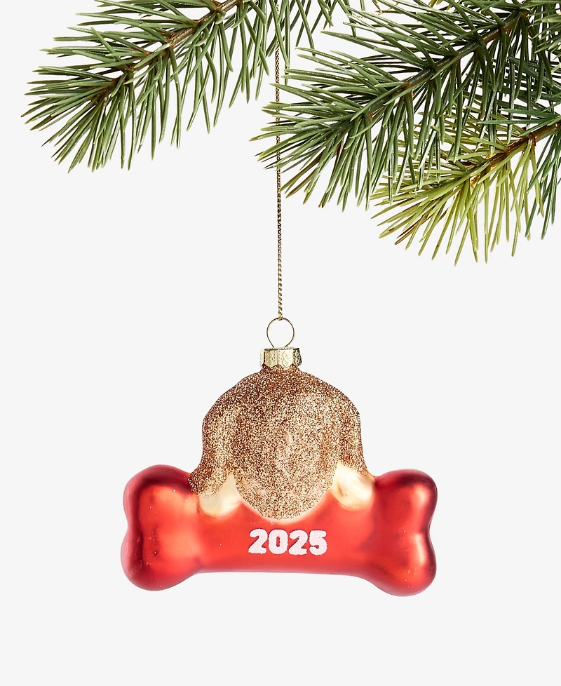 Holiday Lane Pets Dog with Bone Ornament, Macy's Exclusive