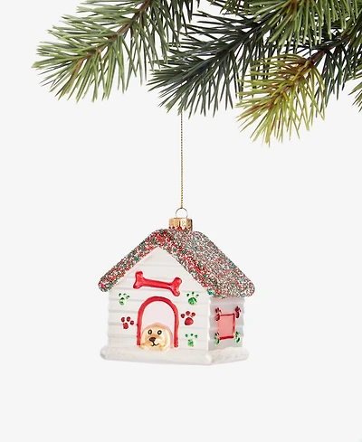 Holiday Lane Pets Dog House Ornament, Macy's Exclusive