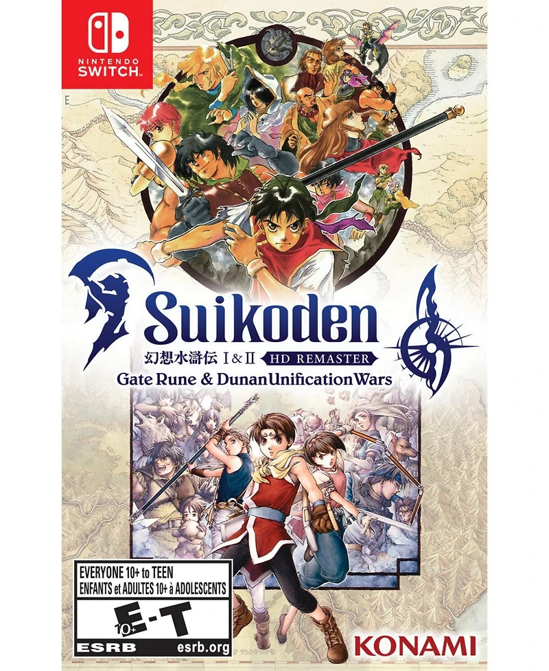 Suikoden I & Ii Remastered for Nintendo Switch