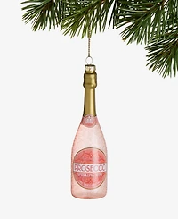 Holiday Lane Spirits Prosecco Bottle Ornament, Macy's Exclusive