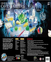 Wild Environmental Science Crystal Growing Caves and Geodes Science Kit Toys