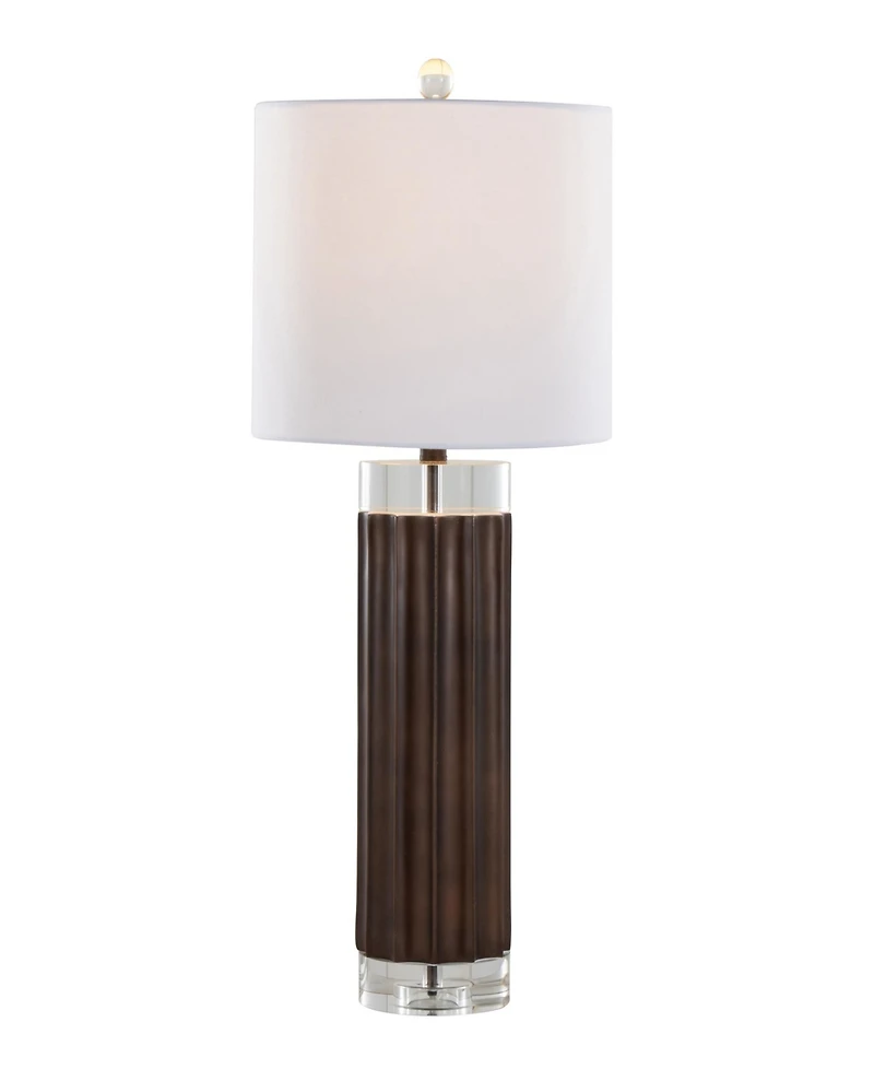 Lumisource 29.25" Polyresin Cylinder Table Lamp, Set of 2