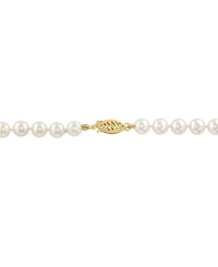 Effy Cultured Akoya Pearl (6mm) Strand 18" Collar Necklace