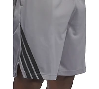adidas Men's Three-Stripes Legends Basketball Shorts 9"
