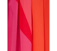 Adrianna Papell Women's Colorblocked Halter Dress