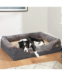 Bingopaw Luxury 3XL Warm Washable Orthopedic Pet Bed for Dogs/Cats