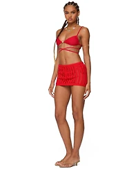 Edikted Women's Leola Ladder Knit Mini Skirt