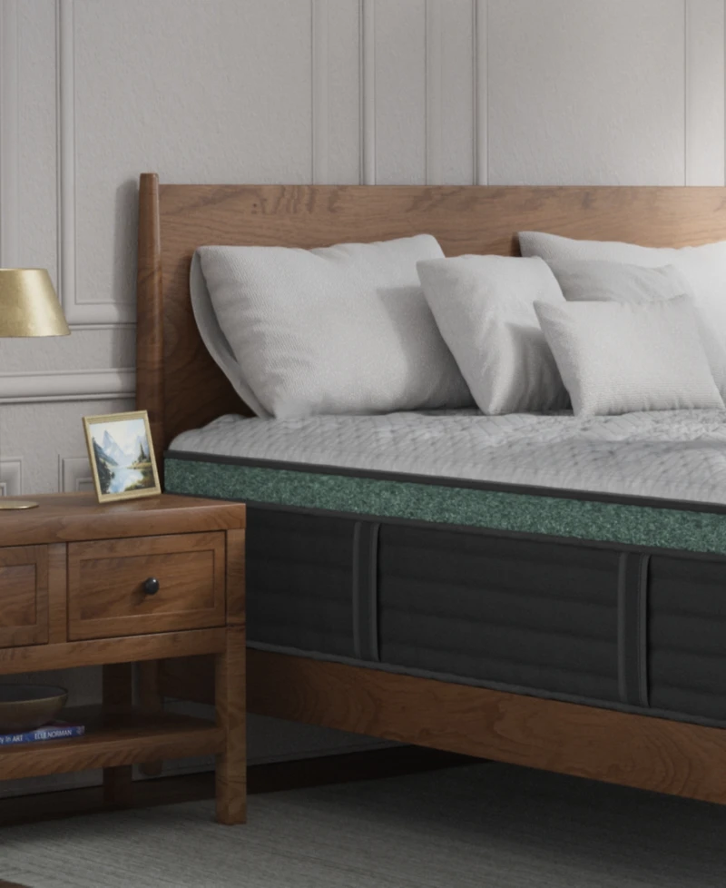 Brooklyn Bedding Helix Twilight Luxe 13.5" Firm Euro Pillow Top Mattress in a Box