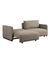 Serta 86" Polyester Tigard Convertible Sofa