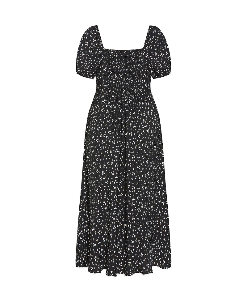 City Chic Plus Sky Midi Dress
