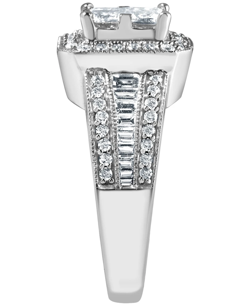 Diamond Engagement Ring (1-5/8 ct. t.w.) in 14k White Gold