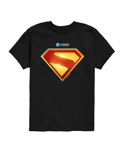 Superman Big Boys Logo Shield Graphic T-Shirt