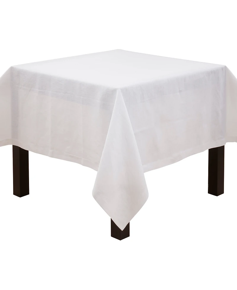 Saro Lifestyle Pure Linen Tablecloth