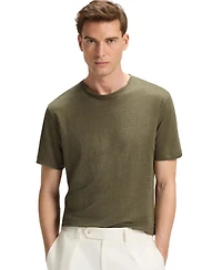 Hugo Boss Beckham x Men's Soft Linen Regular-Fit T-Shirt
