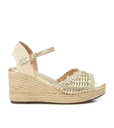 Women's Raffia Wedge Sandals By Xti
