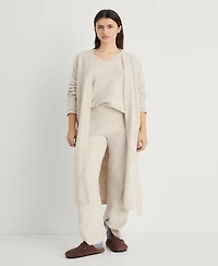Mango Women's Long Knitted Cardigan Sweater