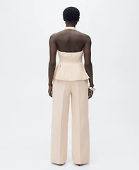 Mango Women's Straight Suit Pants