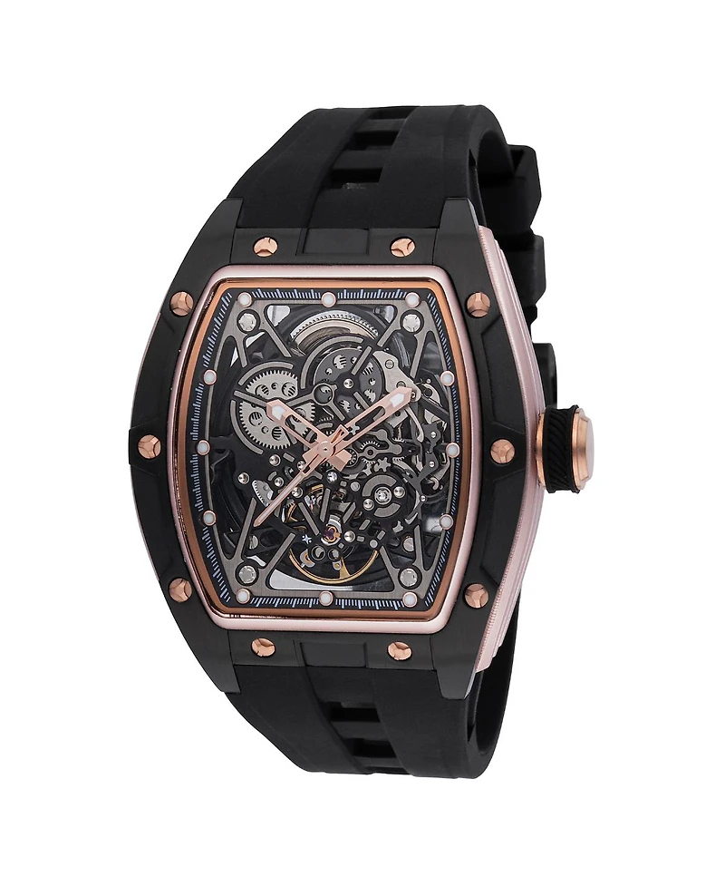 Invicta Men's S1 Rally Automatic 3 Hand Black Dial Watch