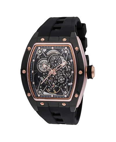 Invicta Men's S1 Rally Automatic 3 Hand Black Dial Watch