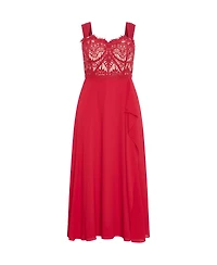 City Chic Plus Sweet Evie Maxi Dress