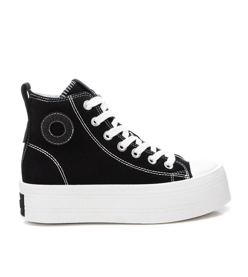Women's High Top Canvas Sneakers Refresh By Xti