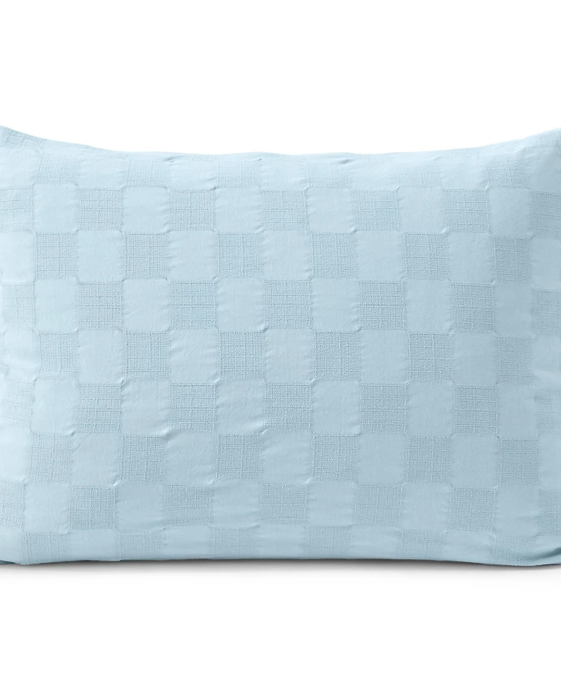 Lands' End Textured Pattern Bed Pillow Sham