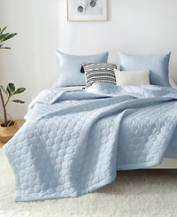 St. James Home Mini Honeycomb Down Alternative Blanket Set