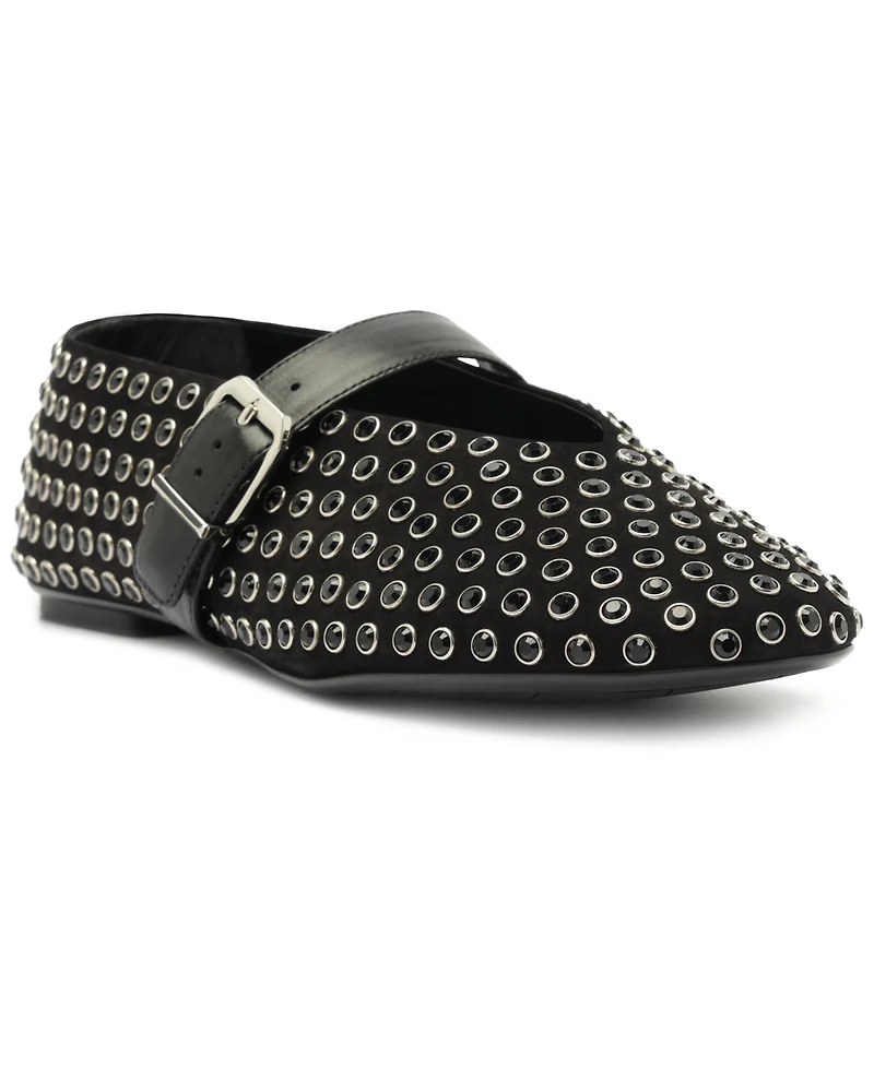 Schutz Women's Eiza Shine Pull-On Flats