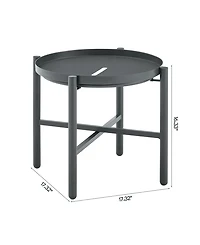 Manhattan Comfort Sunset Modern Upholstered Patio Conversation Set