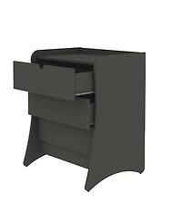 810125809736 182GMC1 Customer Facing Pid Description Manhattan Comfort Coney 34.25" Mid-Century Modern 3-Drawer Dresser