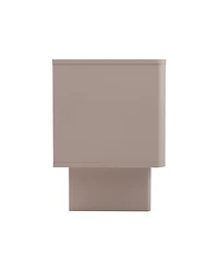 Manhattan Comfort Ella 19.7" Modern 2-Full Extension Drawer Nightstand