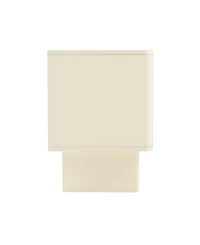 Manhattan Comfort Ella 19.7" Modern 2-Full Extension Drawer Nightstand