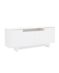 Manhattan Comfort Ella 70.9" Modern 9-Shelf Sideboard