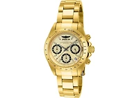 Invicta Women's 14931 Speedway Quartz Multifunction Gold Dial Watch