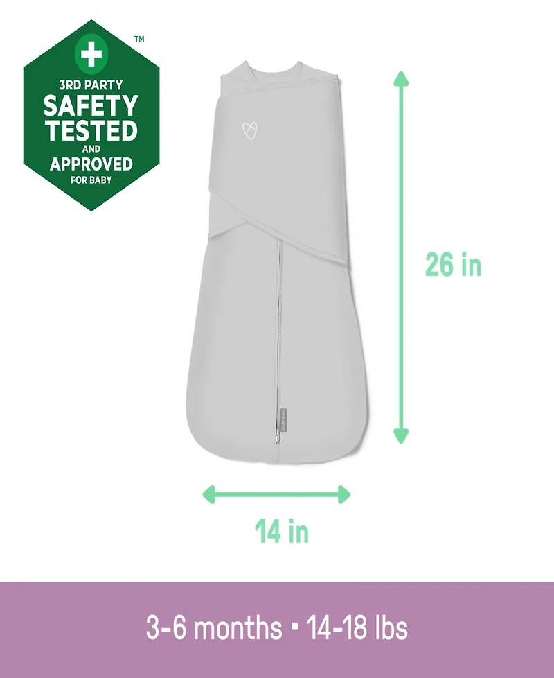 Ingenuity Baby SwaddleMe by Ingenuity Arms Free Convertible Swaddle