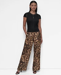 Dkny Women's Contrast-Stitch Top