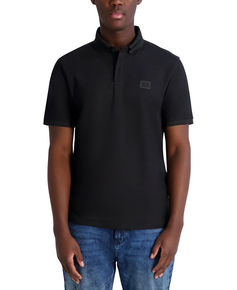 Karl Lagerfeld Paris Men's Basic Polo Shirt