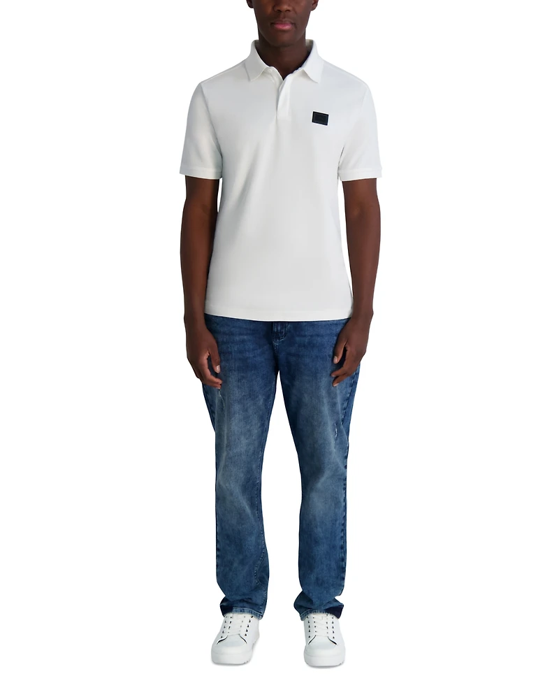 Karl Lagerfeld Paris Men's Basic Polo Shirt