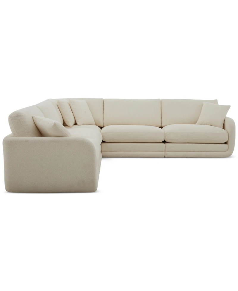 Daryll -Pc. Fabric L Sectional